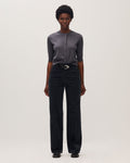 Pantalon droit en velours - K080 VULCAN GRAY - 1