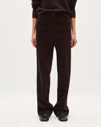 Pantalon droit en velours - K390 TAUPE BROWN - 2