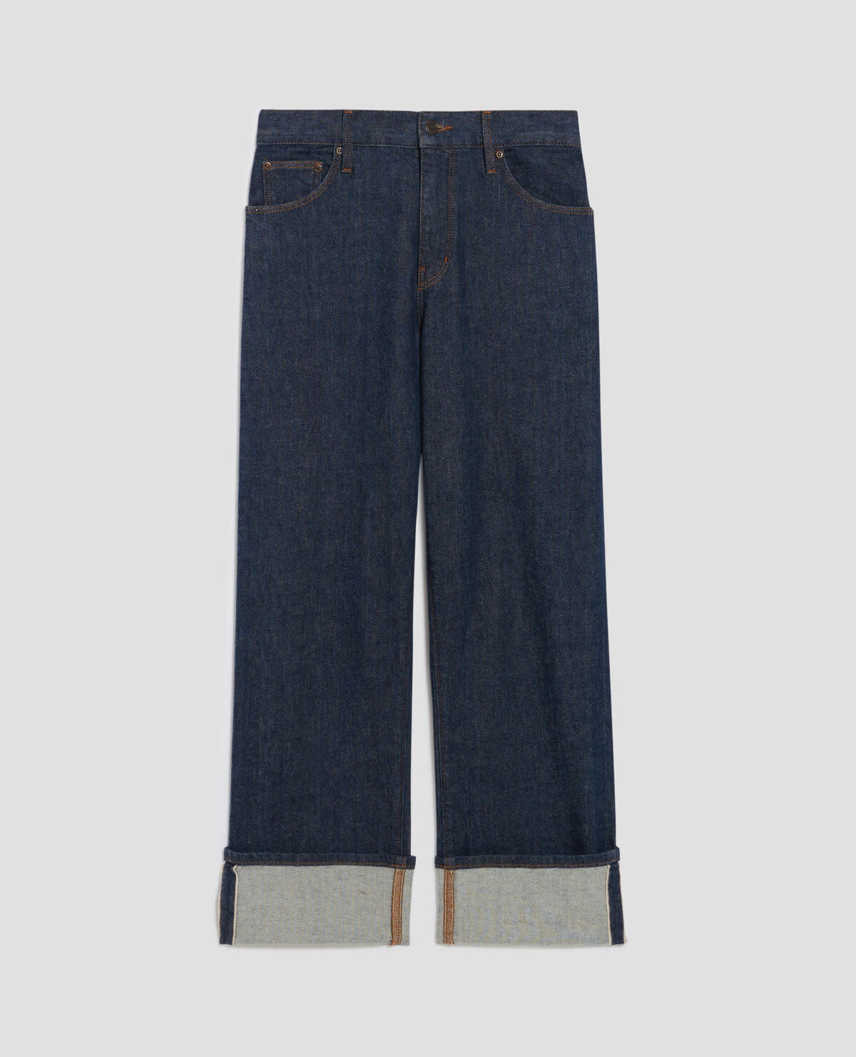 Jean straight selvedge AVA - 4287 DENIM_BRUT - 2