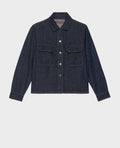 Veste en toile denim - 0681 RINSE DENIM - 1