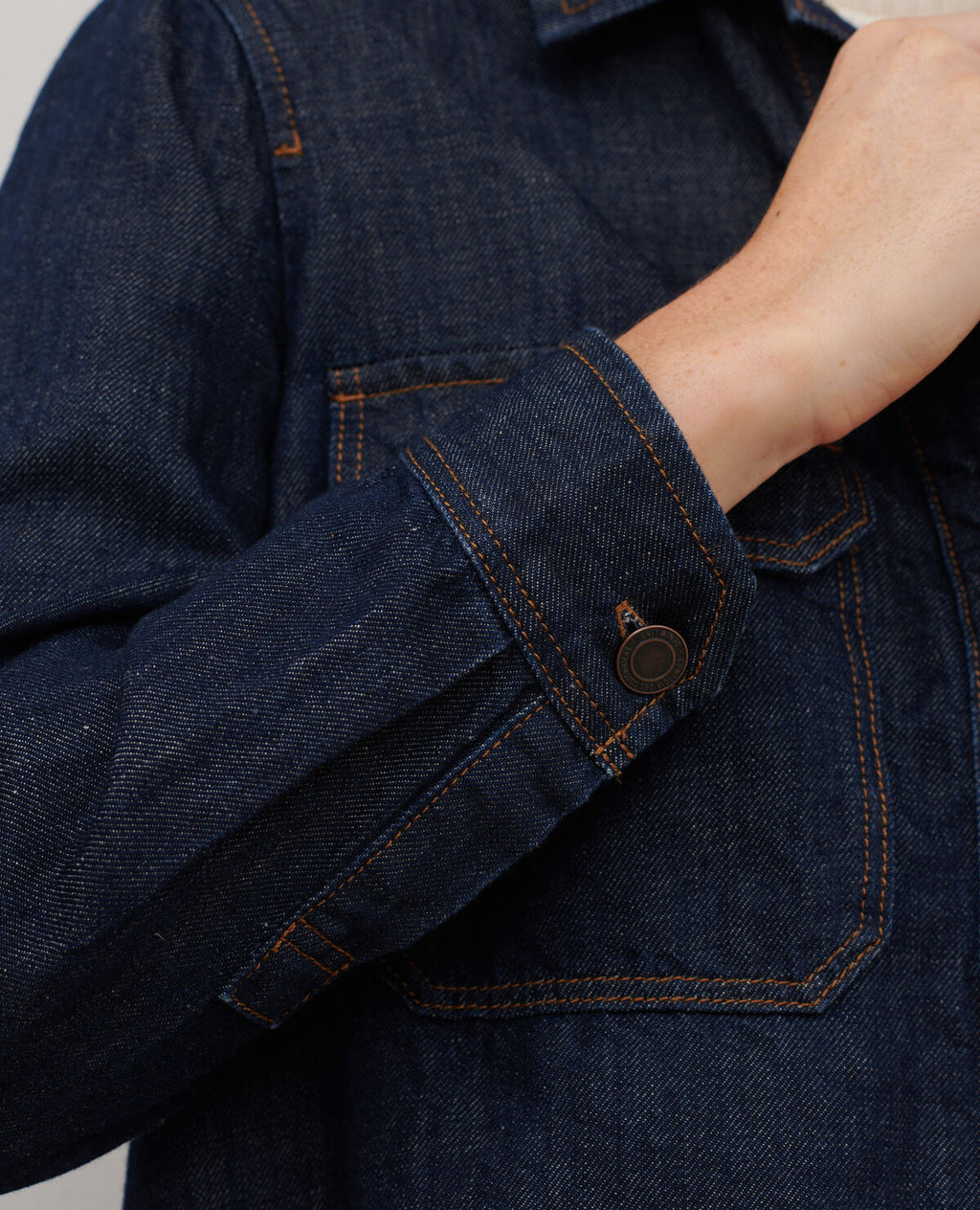 Veste en toile denim - 0681 RINSE DENIM - 2