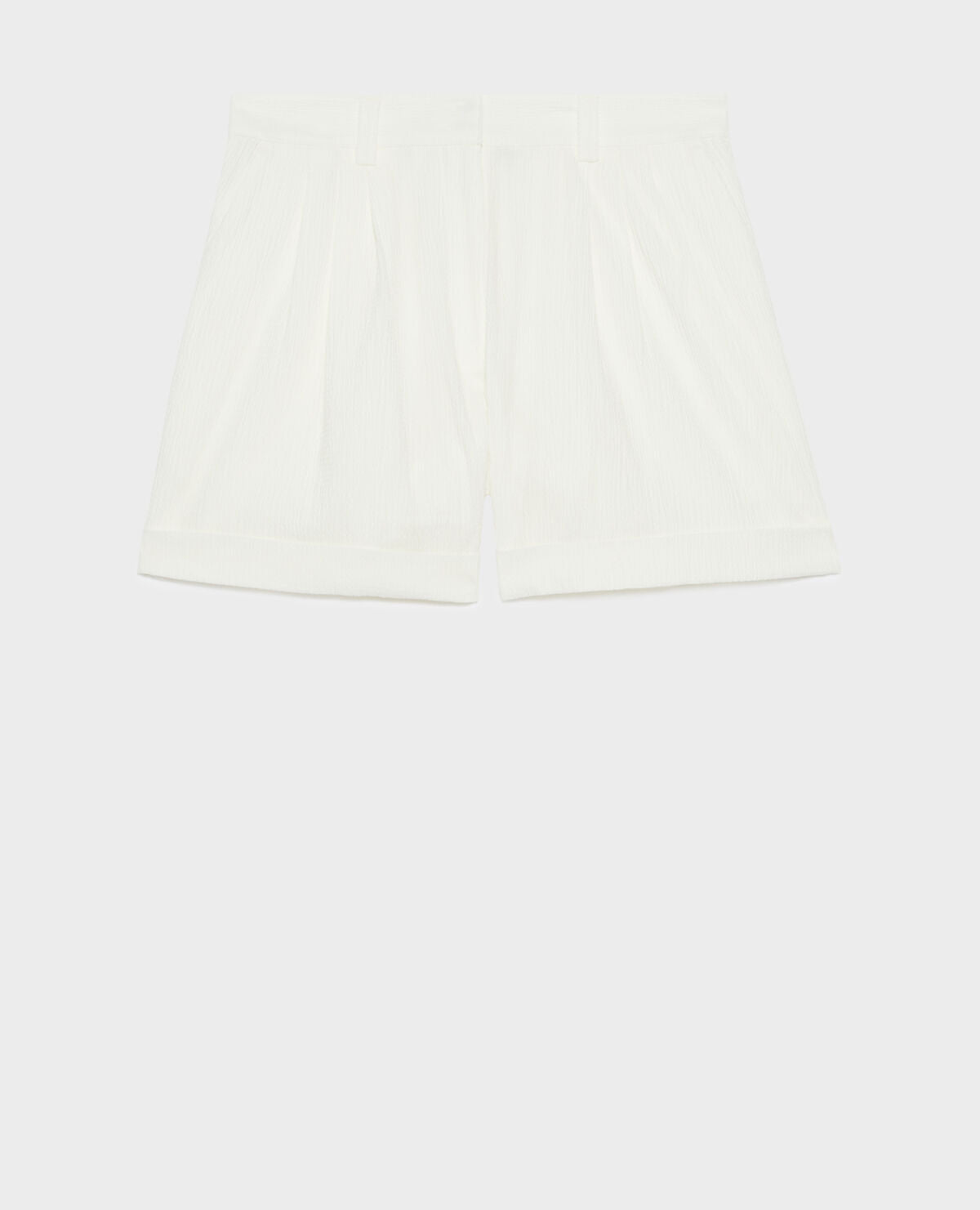 Short en coton - 8885 00 WHITE - 1