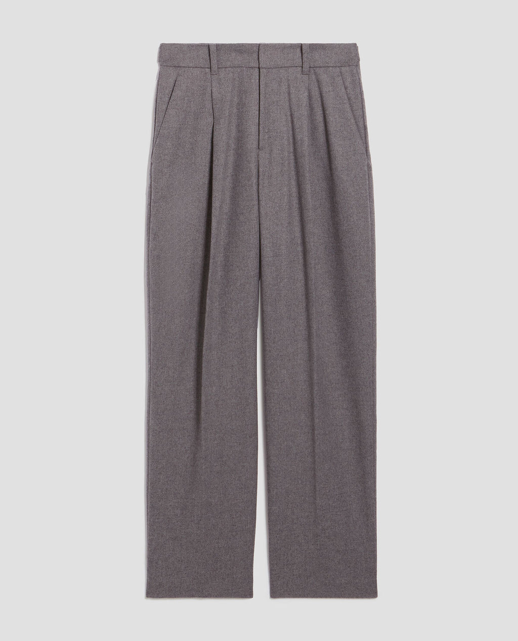 Pantalon droit en laine - U060 GRAY - 2