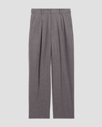Pantalon droit en laine - U060 GRAY - 2