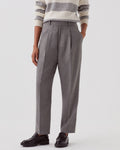 Pantalon droit en laine - U060 GRAY - 1
