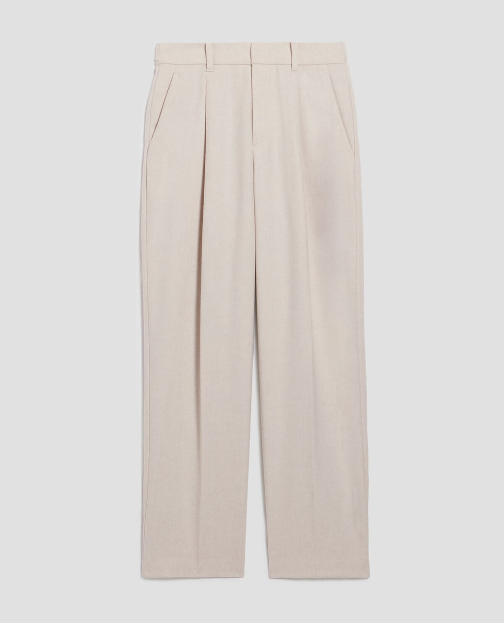 Pantalon droit en laine - U300 NATURAL - 2