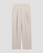 Pantalon droit en laine - U300 NATURAL - 2