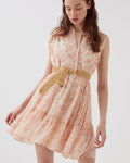 Robe fluide sans manches - H300 CASHMIRE BEIGE - 1