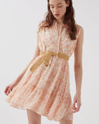 Robe fluide sans manches - H300 CASHMIRE BEIGE - 1