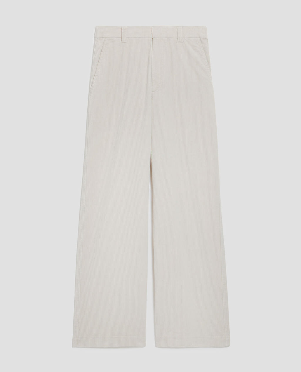 Pantalon en velours côtelé - U010 WHITE - 2