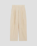 Pantalon carrot PEGGY - H311 OYESTER GRAY - 1