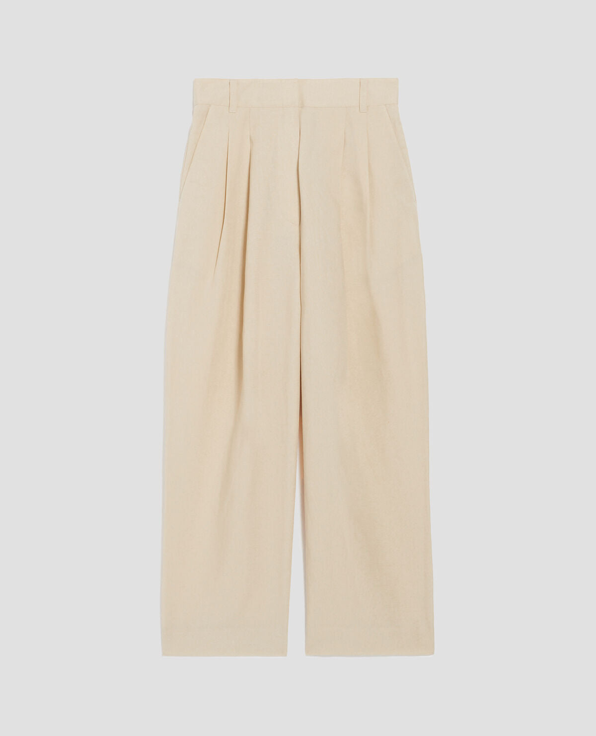 Pantalon carrot PEGGY - H311 OYESTER GRAY - 1
