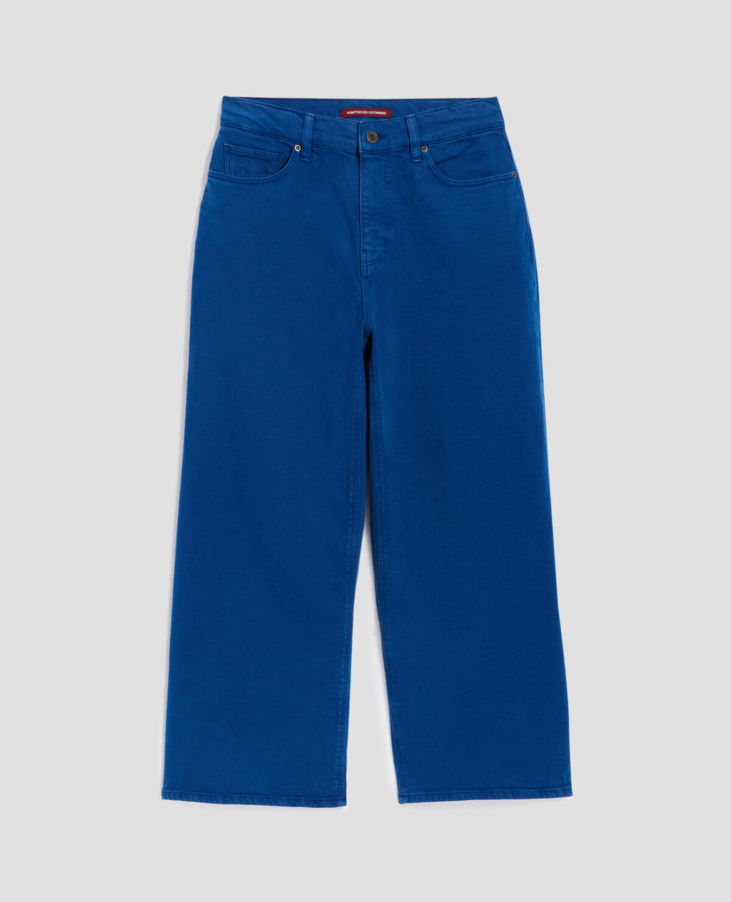 EMY - Jean cropped wide leg - H660 SODALITE BLUE - 2