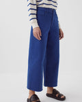 EMY - Jean cropped wide leg - H660 SODALITE BLUE - 1