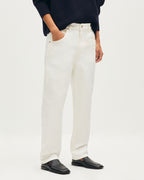 Jean slouchy RITA - H003 WHITE - 2