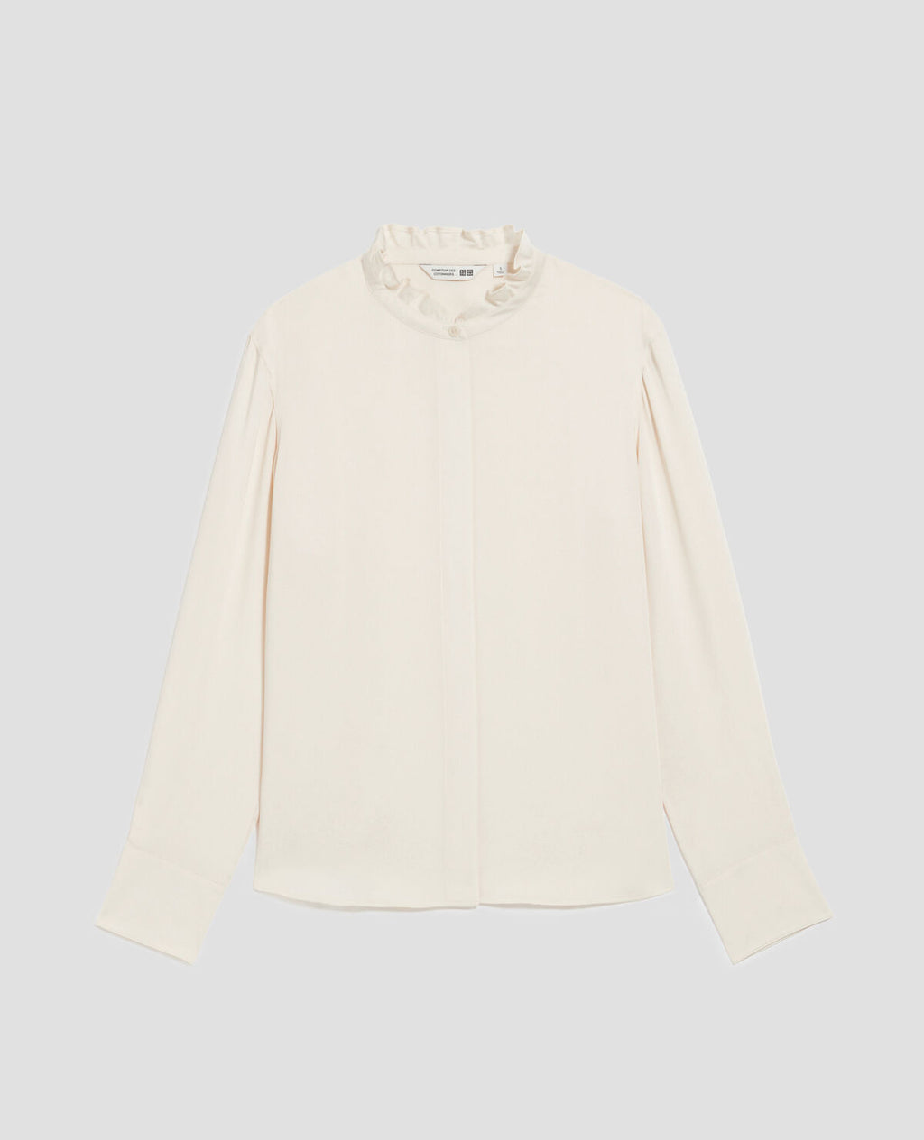 Chemise fluide à volants - U300 NATURAL - 1