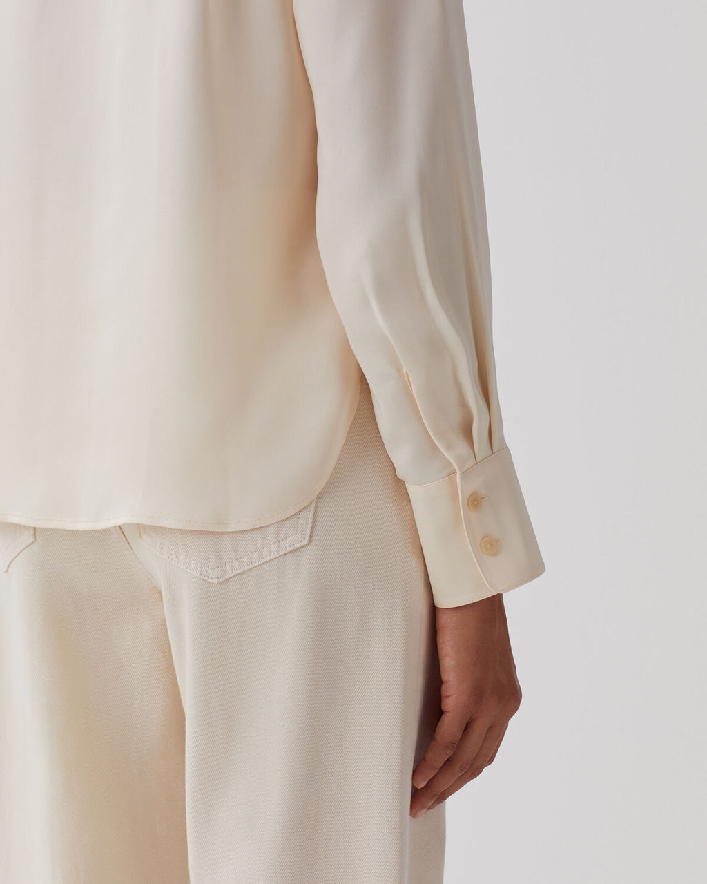Chemise fluide à volants - U300 NATURAL - 2