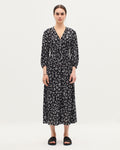 Robe longue fluide - K094 DAISY BLACK - 1