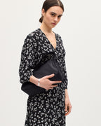 Robe longue fluide - K094 DAISY BLACK - 2