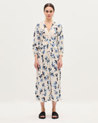 Robe longue fluide - K620 LILY BLUE - 1