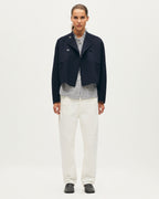 Blouson court double face avec laine - H695 NIGHT SKY - 2