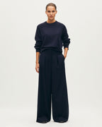 Pantalon ample à plis YVONNE - H695 NIGHT SKY - 1