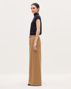 Pantalon ample à plis YVONNE - K341 OAK BROWN - 2