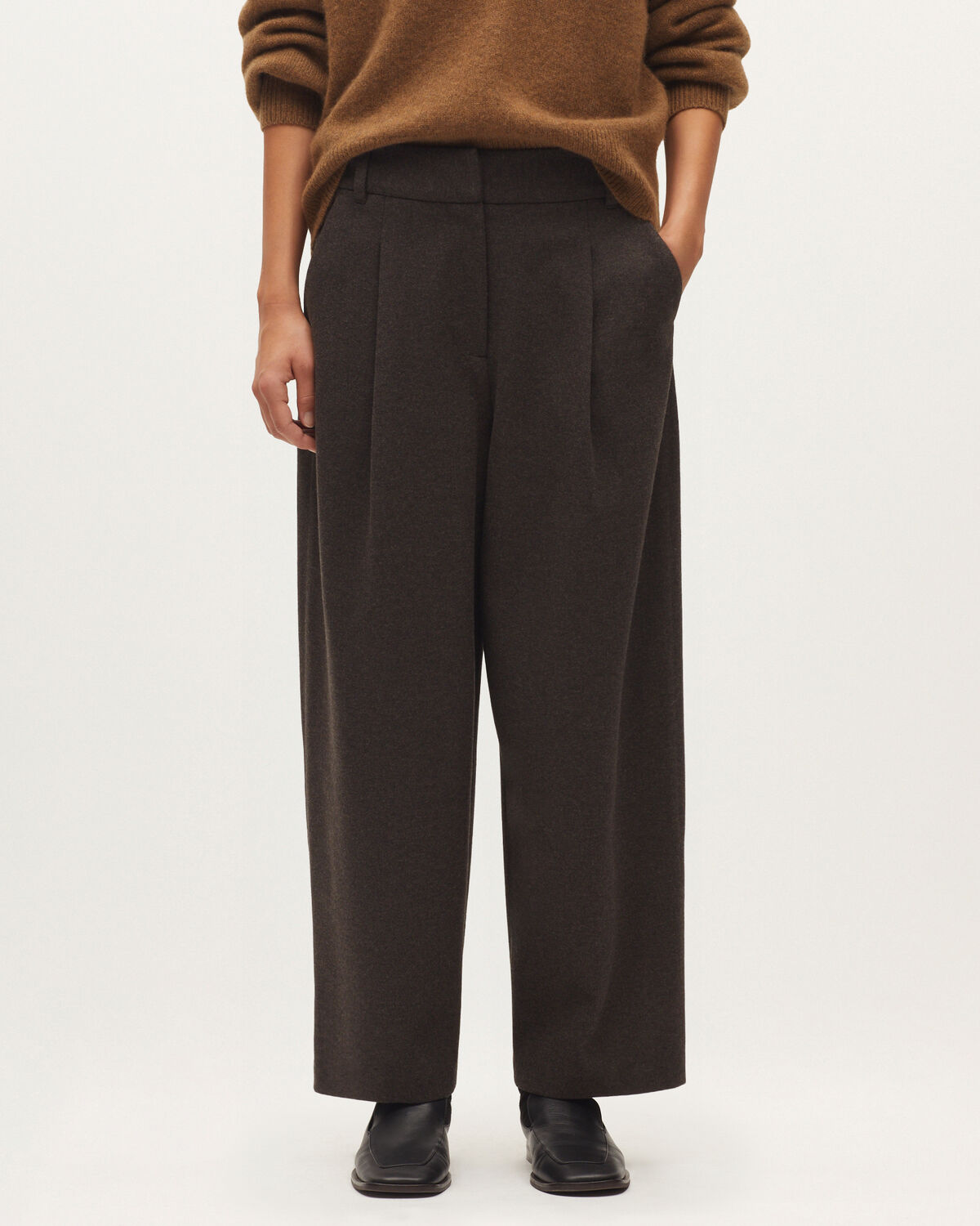 Pantalon carrot - K390 TAUPE BROWN - 2