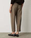 Pantalon barrel en jersey - M342 MOCCA - 1