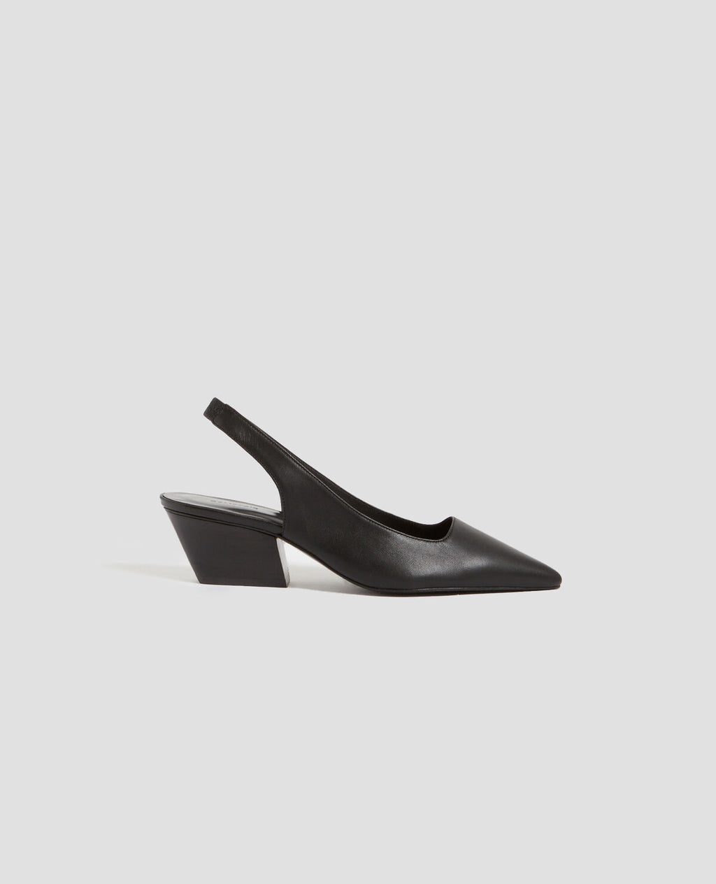 Slingbacks en cuir - H092 BLACK - 2