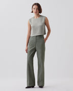 Top texturé sans manches - J050 SHADOW GRAY - 2