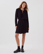 Robe courte fluide - H091 BLACK BEAUTY - 2