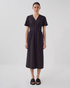 Robe midi - U090 BLACK - 1
