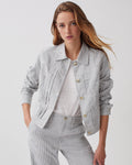 Veste workwear courte - H611 BLUE MINI ST - 1