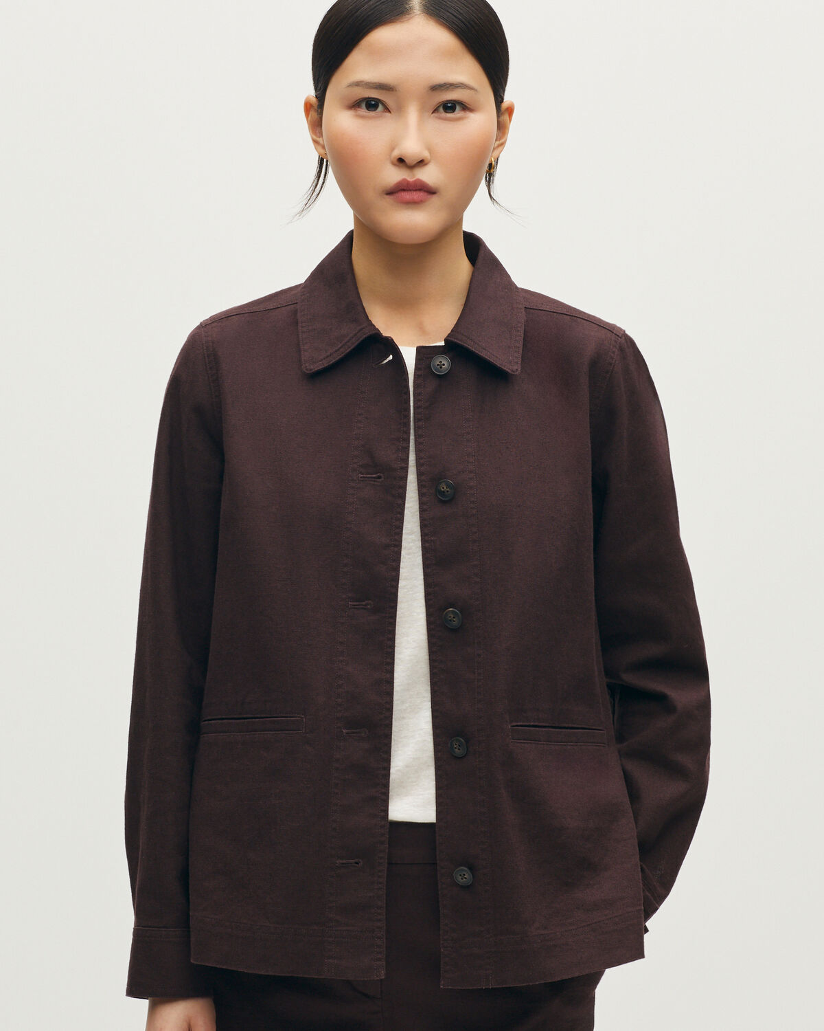 Veste workwear - J790 CHOCOLATE PLUM - 1