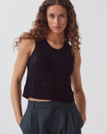 Débardeur en coton crochet - H091 BLACK BEAUTY - 1