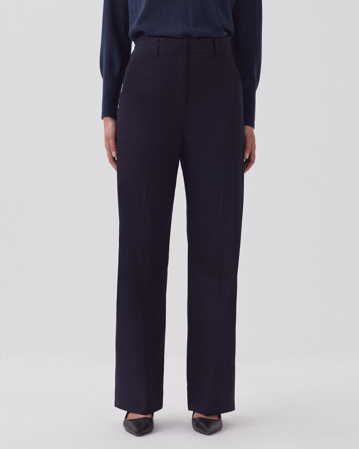 Pantalon droit BLANDINE - H695 NIGHT SKY - 2