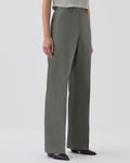 Pantalon droit BLANDINE - J560 BASIL DARK GREEN - 1