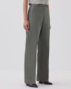 Pantalon droit BLANDINE - J560 BASIL DARK GREEN - 1