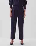 Pantalon à plis CAMILLE - H695 NIGHT SKY - 1