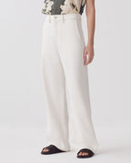 Pantalon droit BLANDINE - H003 WHITE - 2