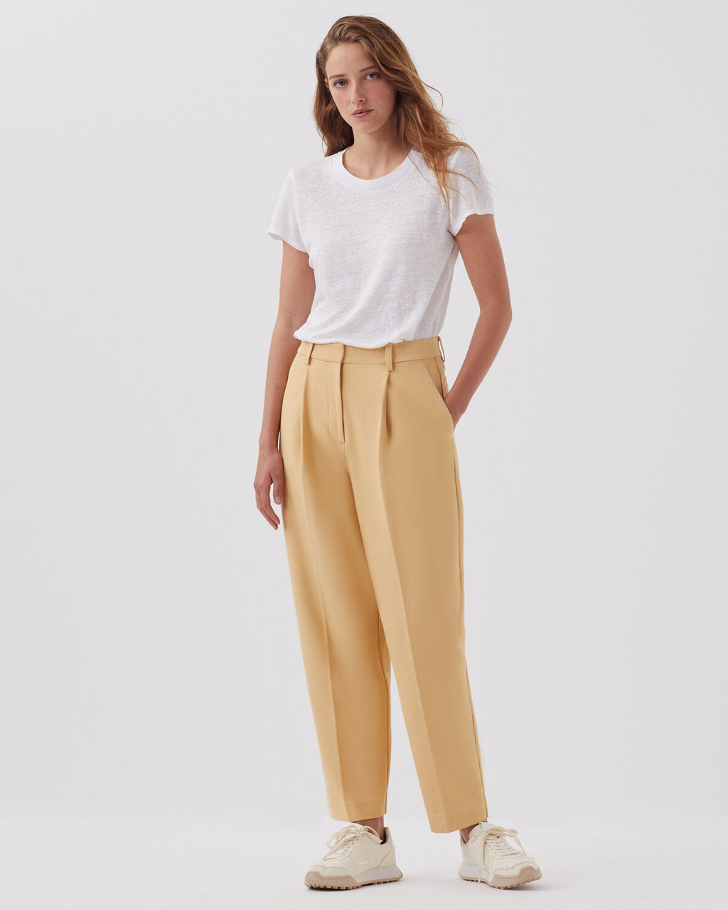 Pantalon carrot CAMILLE - J420 MOONSTONE - 1