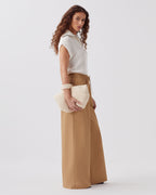 Pantalon ample YVONNE - J330 CARTOUCHE BEIGE - 1