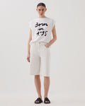 Jort en coton - H003 WHITE - 1