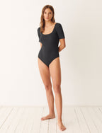 Body ESSENTIEL RIB - Gris chiné foncé - 2