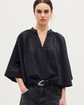 Blouse en voile de coton - K080 VULCAN GRAY - 1