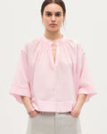Blouse en voile de coton - K100 BLOOM PINK - 1