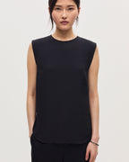 Top sans manches fluide - H091 BLACK BEAUTY - 1