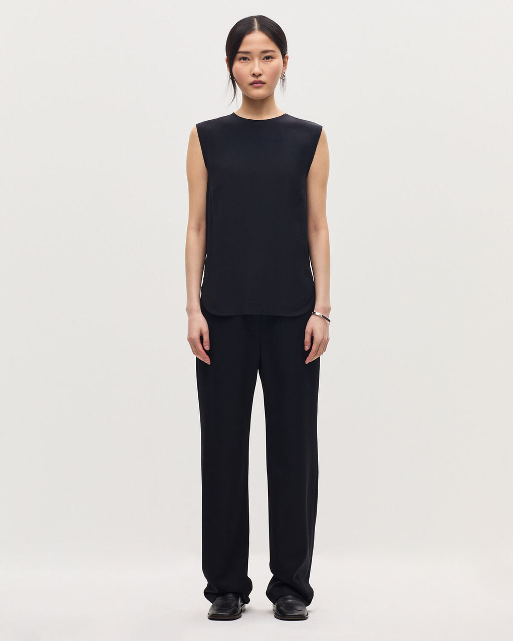 Top sans manches fluide - H091 BLACK BEAUTY - 2