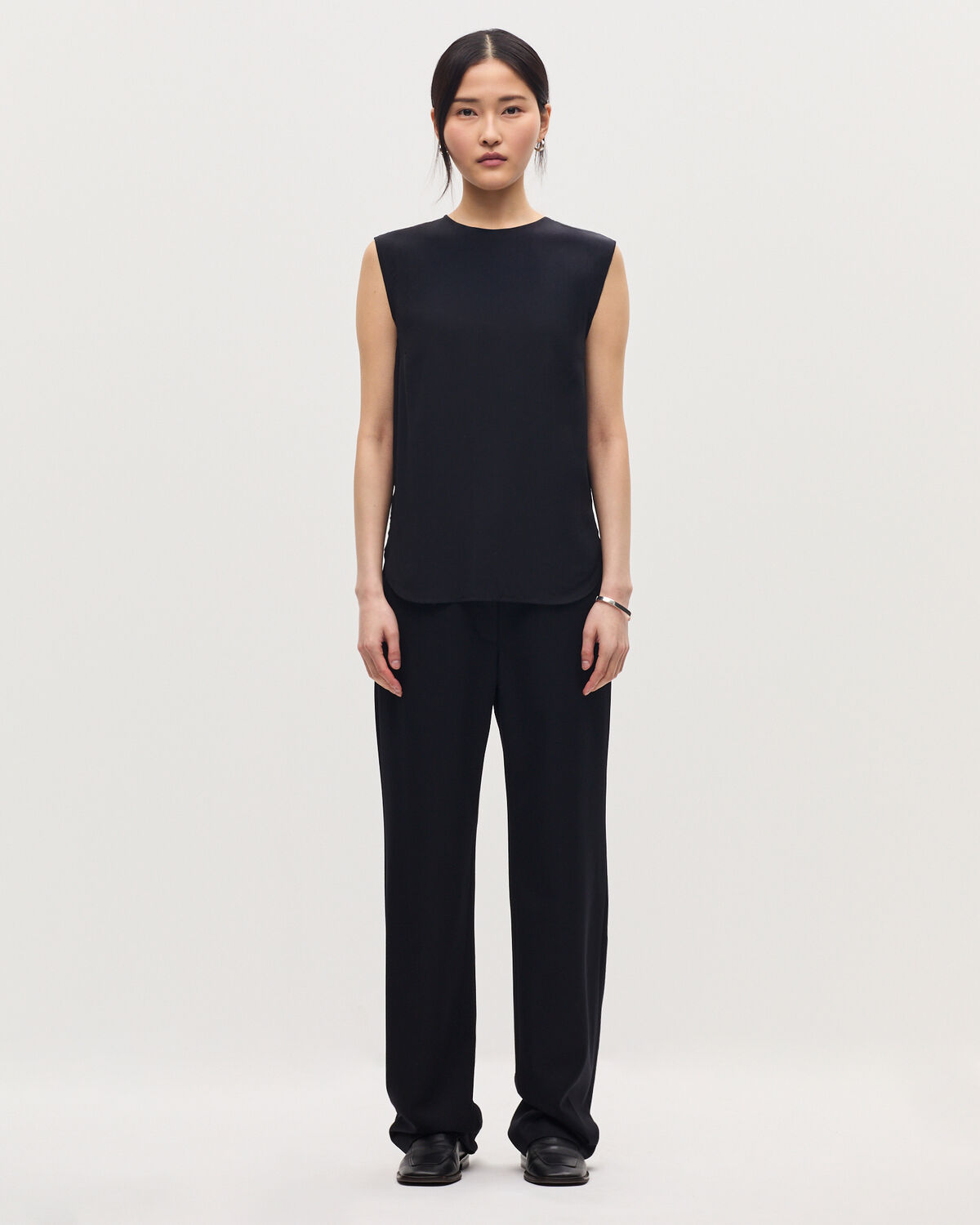 Top sans manches fluide - H091 BLACK BEAUTY - 2